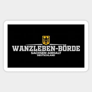 Wanzleben Borde Sachsen Anhalt Deutschland/Germany Magnet